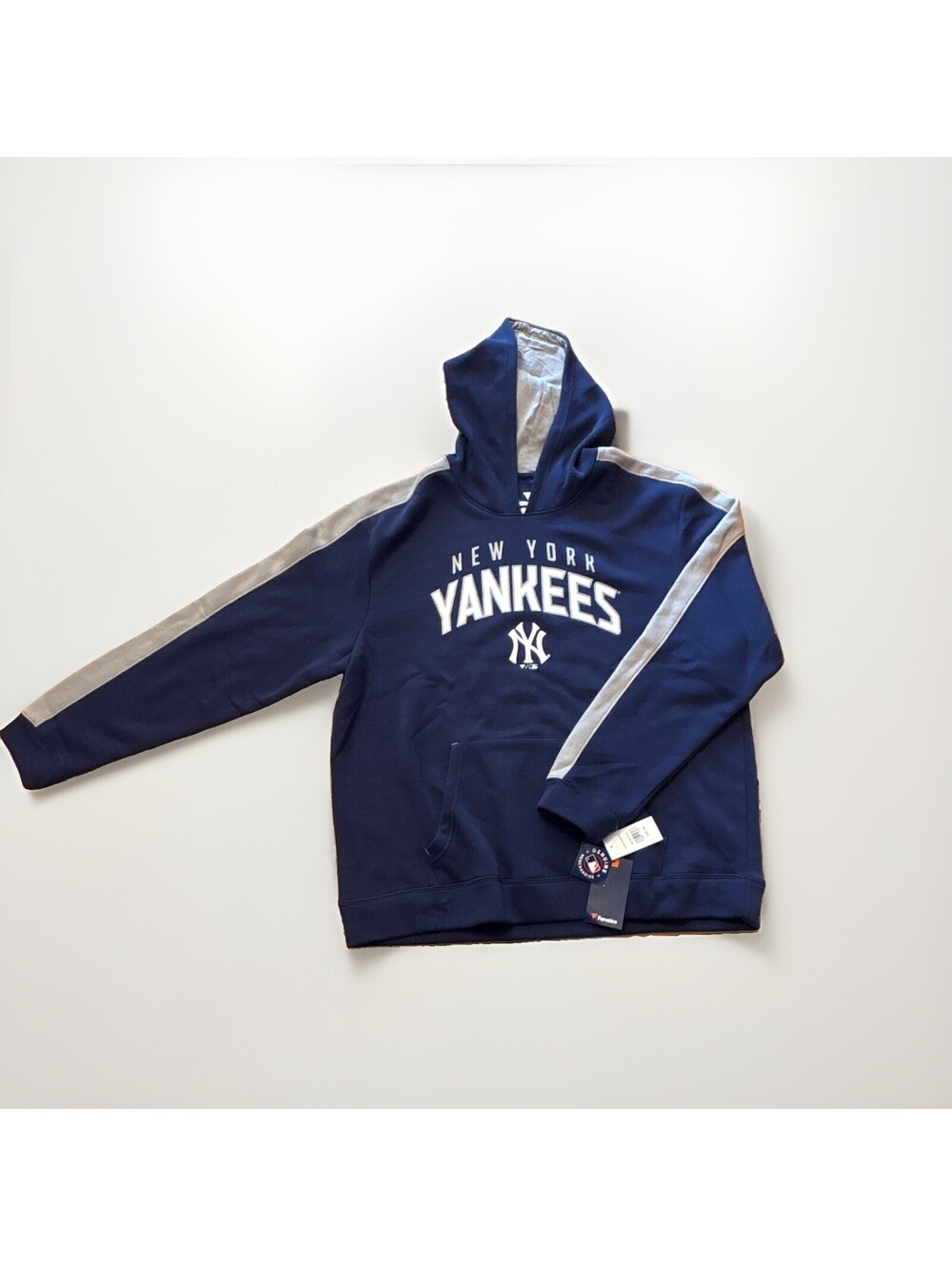 Fanatics New York Yankees MLB Men's Pullover Hoodie 2XL Blue Gray